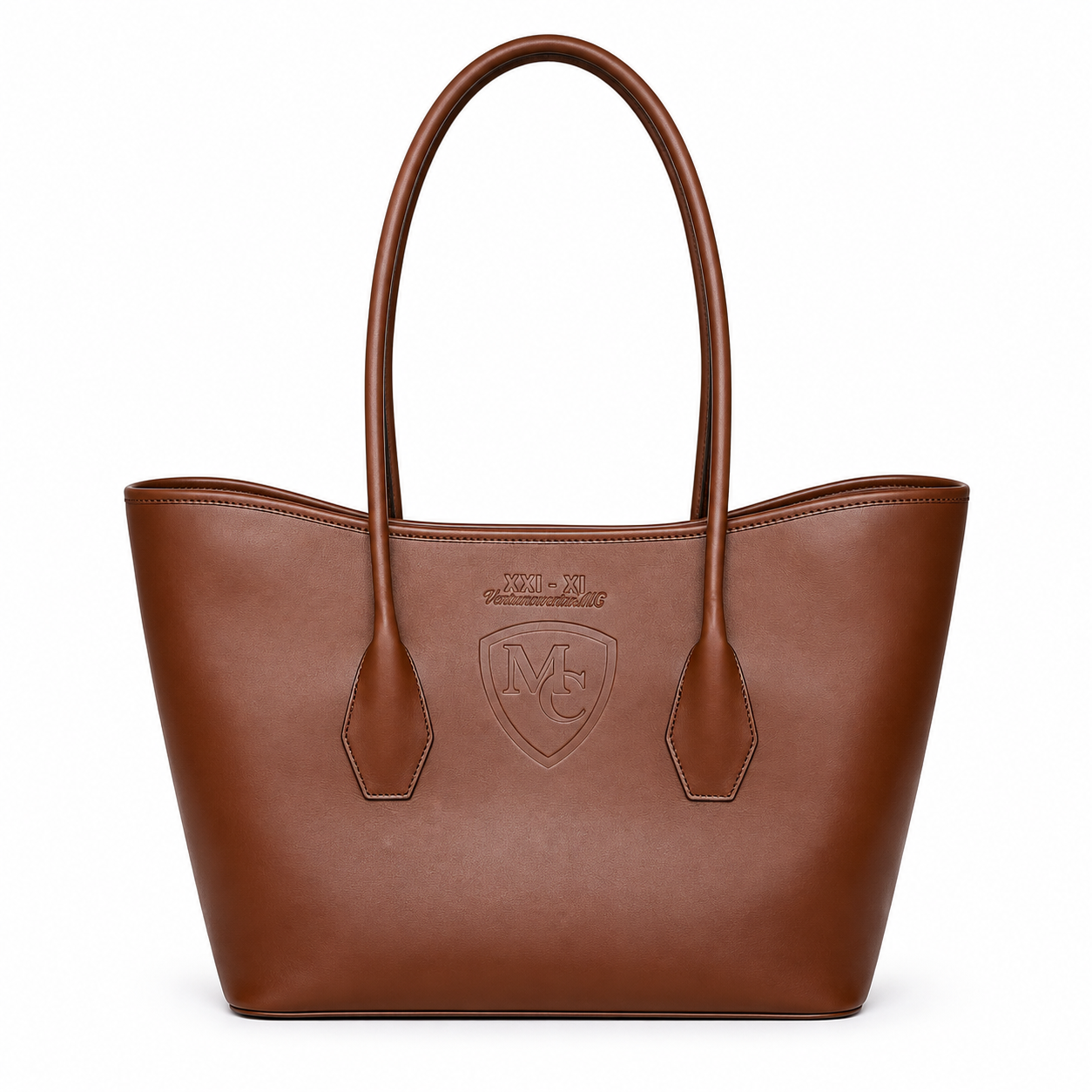 2111.MC GRACE. Tote bag in vera pelle fatta a mano in Italia