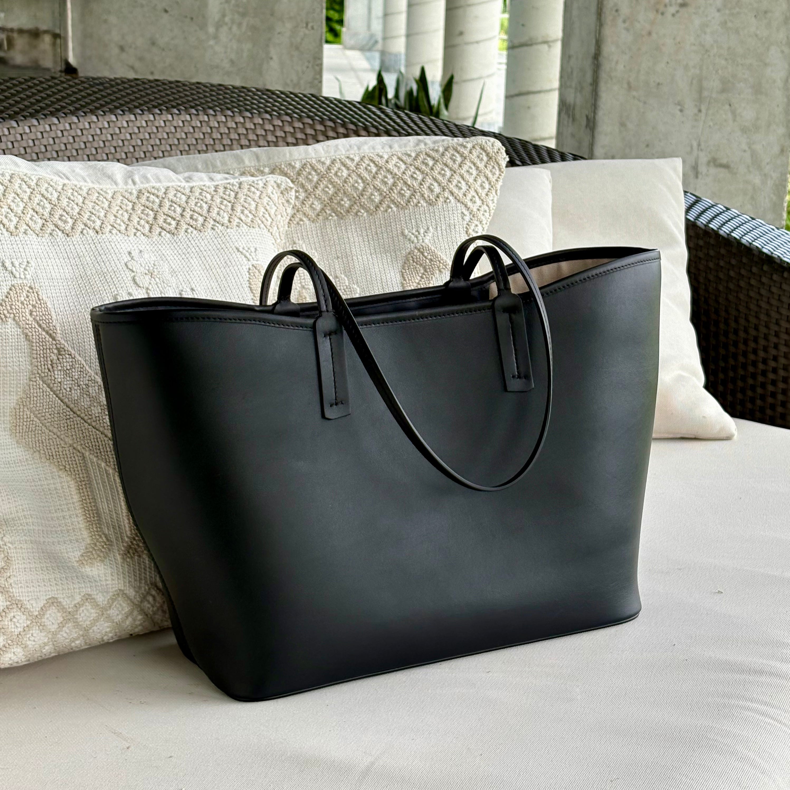Borsa Shopping in vera pelle fatta a mano in Italia - VentunoundiciMC